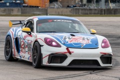 Team W2W Racing in the 2019 Porsche 718 GT4 Clubsport Competition at the 2022 World Racing League 8+8 Hour Enduro on October 29, 2022