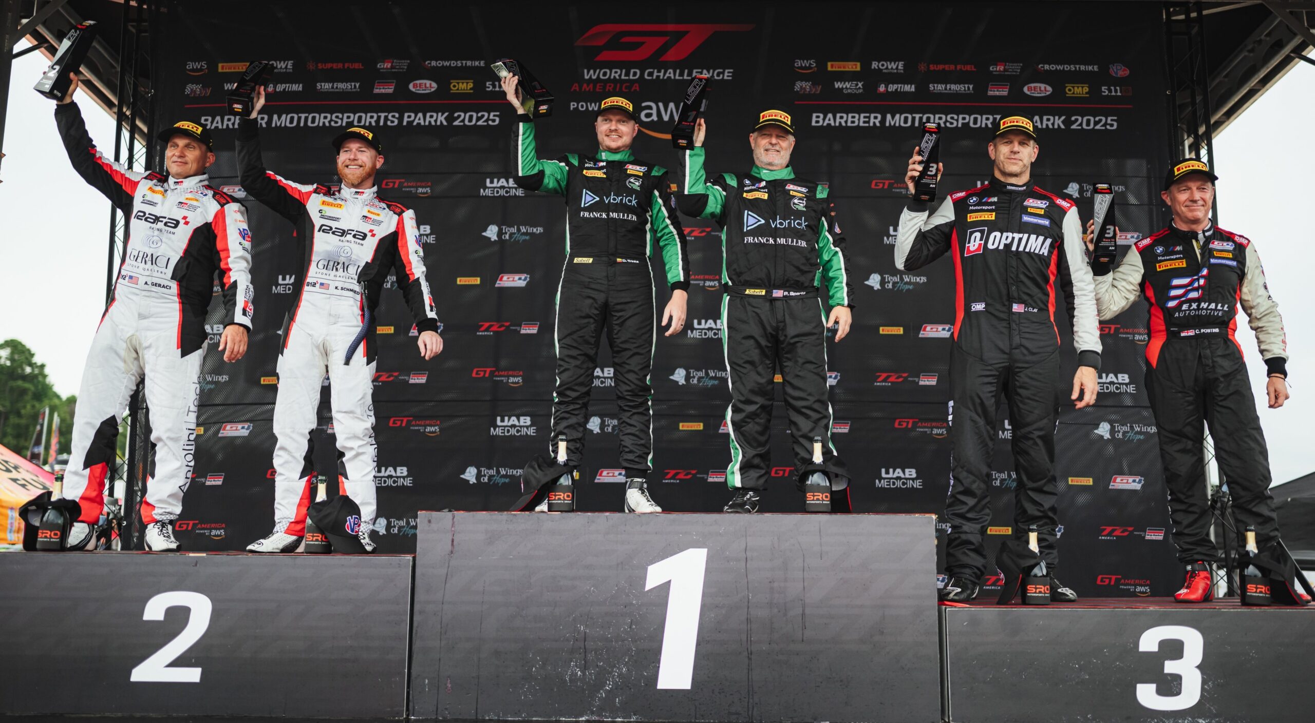 Win for Schmied and Geraci at Barber