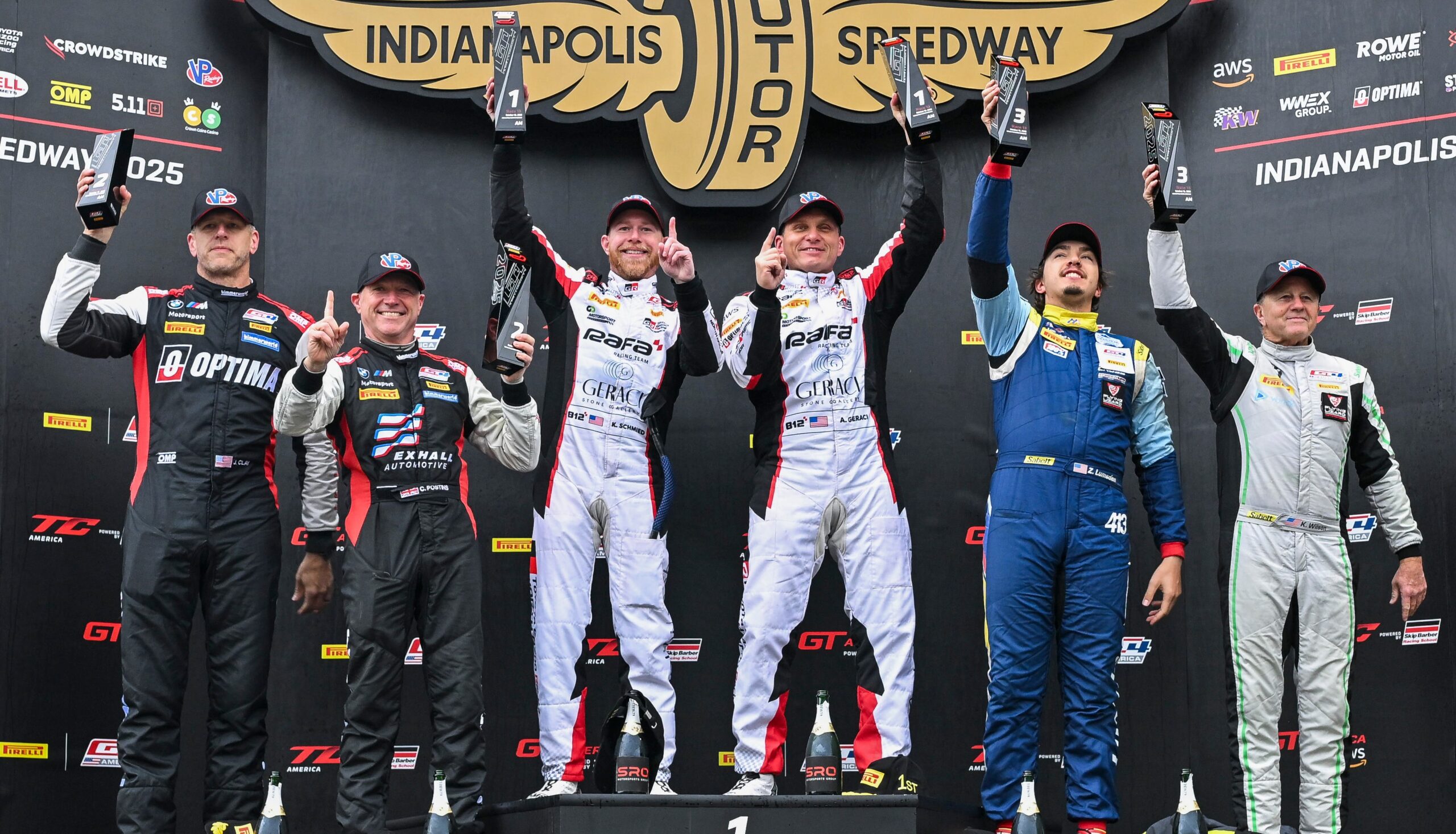 Victory at Indy but P2 in Championship